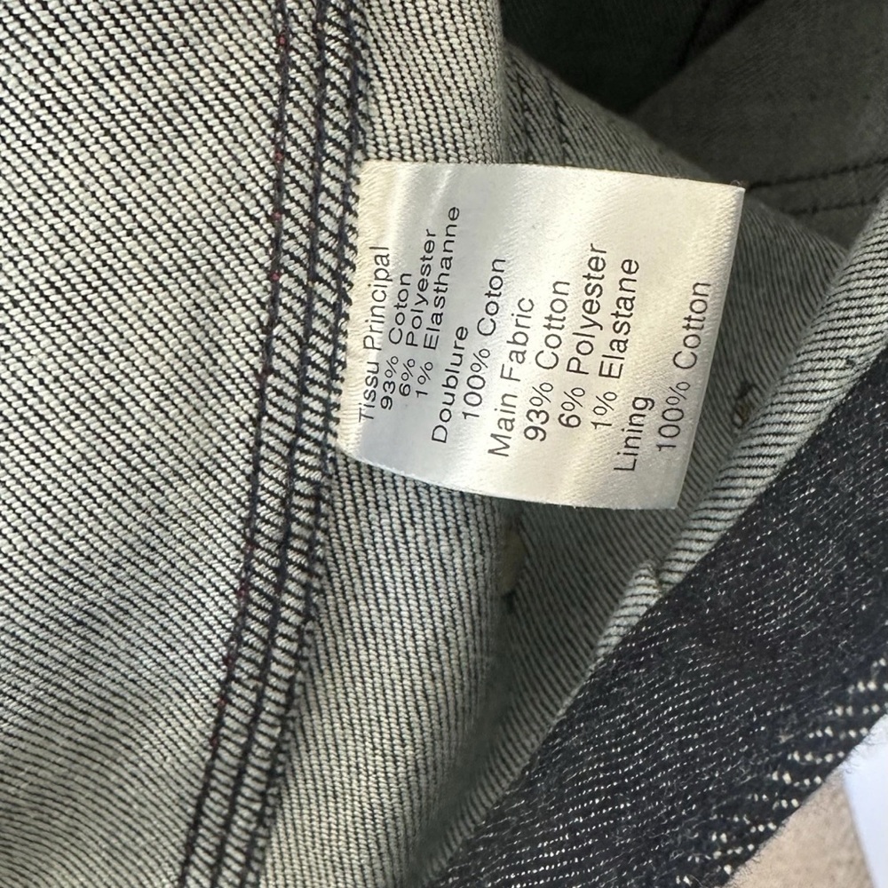 CARVEN PARIS Dark Denim Jean Skirt | FR 38 US 6 - Picture 7 of 15